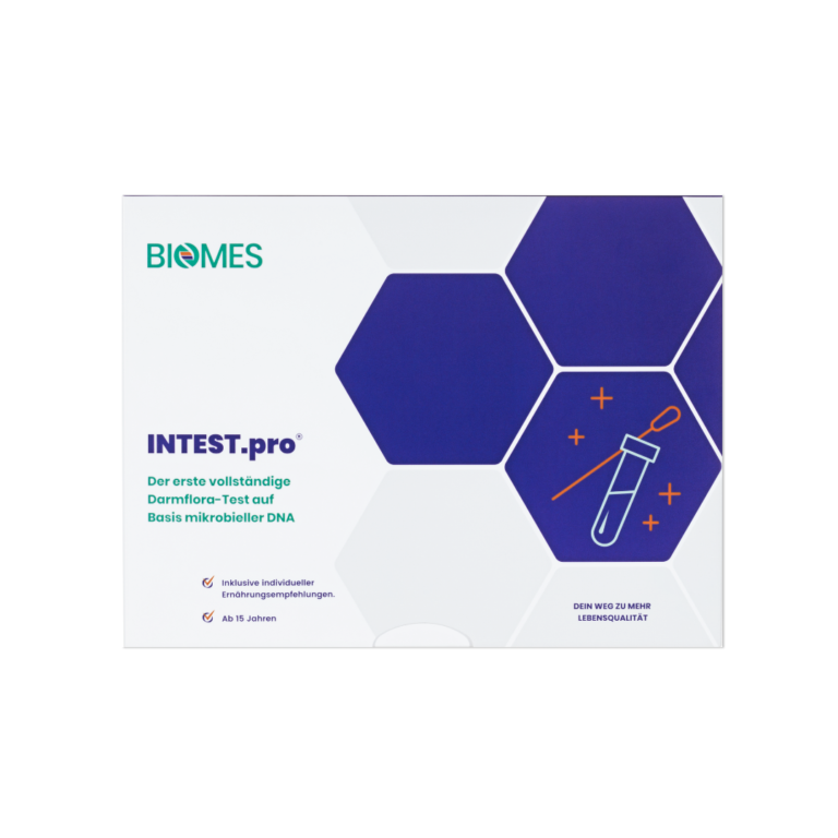 Bioflora Test Intestinal complaints or weight issues? BIOMES helps!
